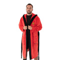 Red - Front - Star Trek Mens Logo Dressing Gown