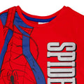 Red-Blue - Lifestyle - Spider-Man Boys Contrast Short Pyjama Set