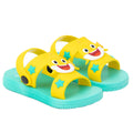 Yellow-Blue - Front - Baby Shark Childrens-Kids Sandals