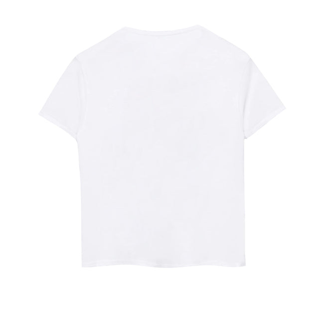 White - Back - Sonic The Hedgehog Childrens-Kids Tails Short-Sleeved T-Shirt