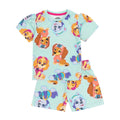 Blue-Pink - Lifestyle - Paw Patrol Girls Short Pyjama Set (Pack of 2)