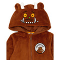 Brown - Side - The Gruffalo Childrens-Kids 3D All-In-One Nightwear