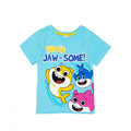 Blue - Back - Baby Shark Boys Totally Jaw-Some! Short Pyjama Set