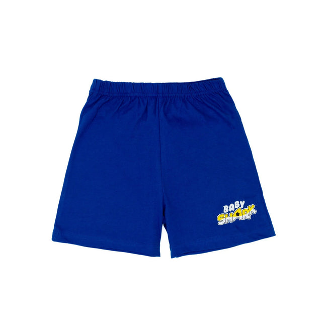 Blue - Side - Baby Shark Boys Totally Jaw-Some! Short Pyjama Set