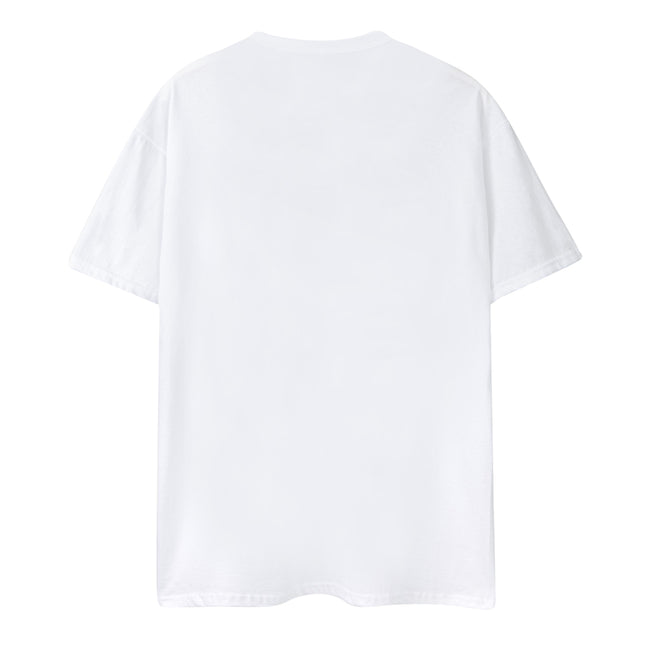 White - Back - Sonic The Hedgehog Mens Knuckles Pizzeria Short-Sleeved T-Shirt