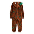 Brown - Back - The Gruffalo Childrens-Kids Stickman Onesie