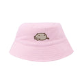 Pink - Front - Pusheen Girls Cord Bucket Hat