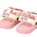 Pink - Side - Paw Patrol Girls Skye Sandals