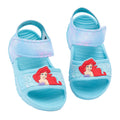 Blue-Pink - Side - The Little Mermaid Girls Ariel Sandals