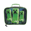 Green-Black - Front - Minecraft Creeper Lunch Box