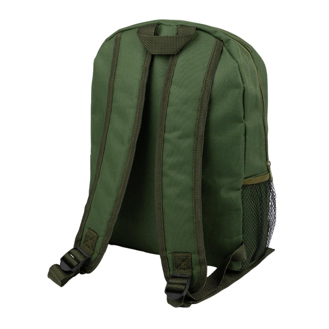 Green-Brown - Back - I Am Groot Childrens-Kids Backpack