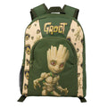 Green-Brown - Front - I Am Groot Childrens-Kids Backpack