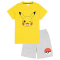 Multicoloured - Side - Pokemon Childrens-Kids Face Short Pyjama Set (Pack of 2)