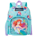 Blue - Front - Little Mermaid Childrens-Kids Ariel Backpack