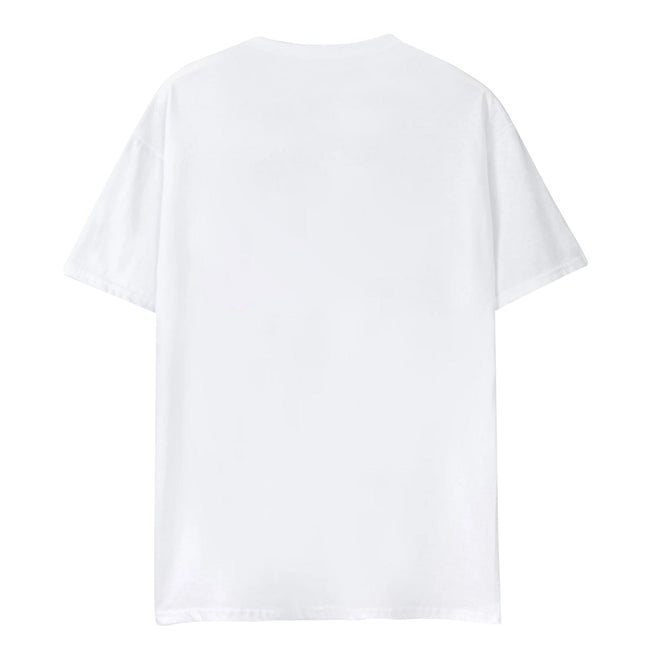 White - Back - Barbie Womens-Ladies Classic Logo T-Shirt