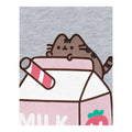 Grey Marl - Side - Pusheen Girls Sweet Sips T-Shirt
