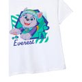 White - Back - Paw Patrol Girls Everest T-Shirt