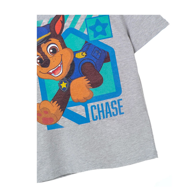 Grey Marl - Lifestyle - Paw Patrol Boys Chase T-Shirt
