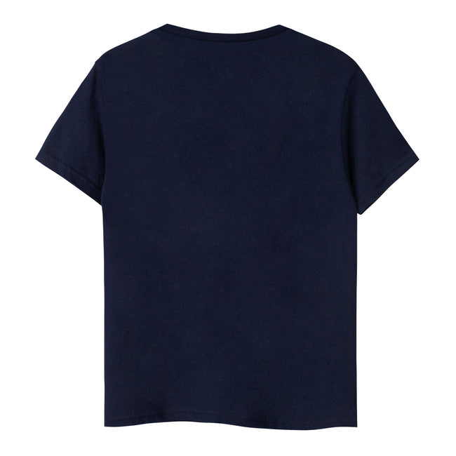 Navy - Back - Paw Patrol Childrens-Kids Ho Ho Ho T-Shirt
