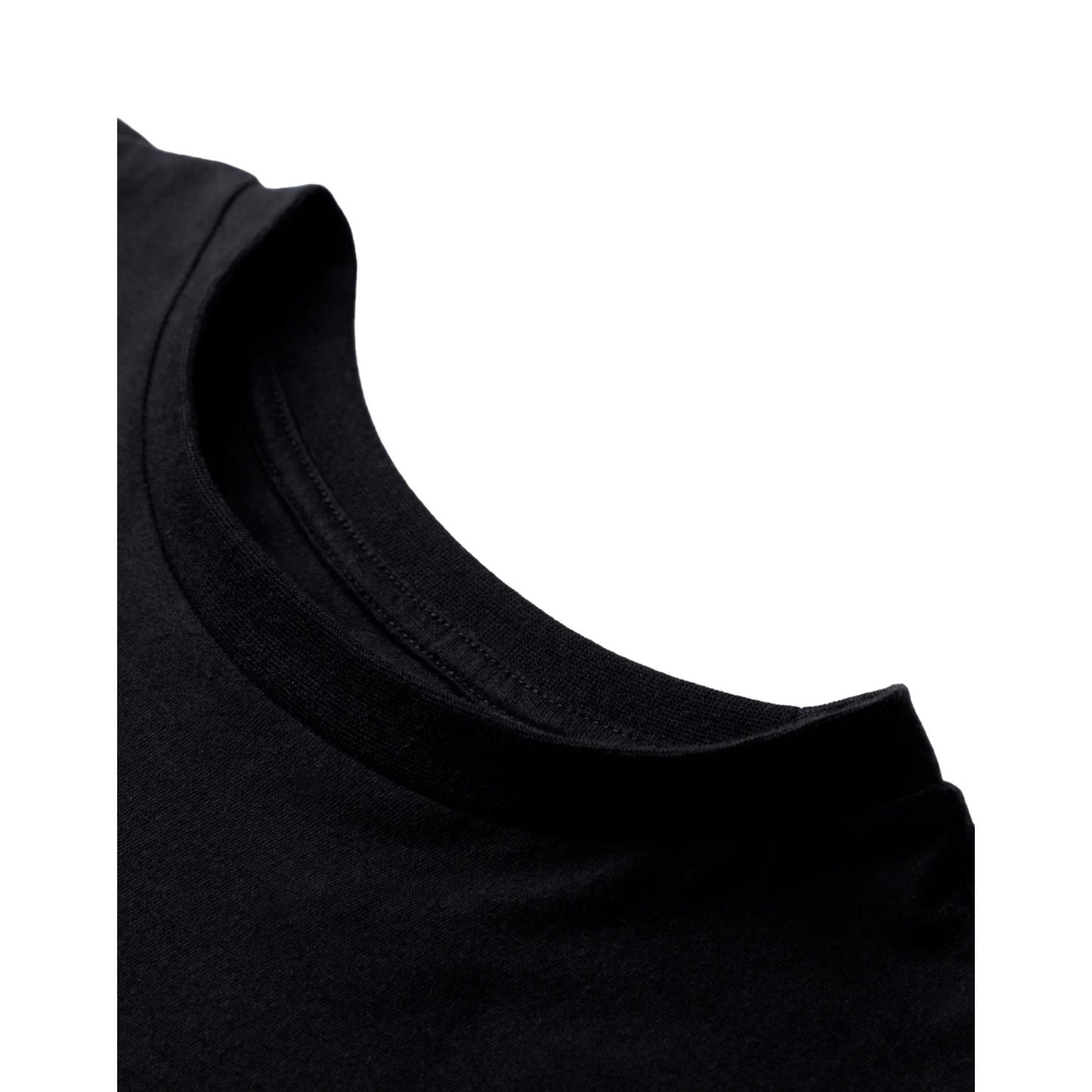 Black - Side - Top Gun Mens Fighter Jet Blueprint T-Shirt