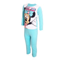 Blue - Side - Minnie Mouse Girls Have Fun Long-Sleeved Pyjama Set