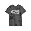 Grey - Front - Star Wars Boys Darth Vader T-Shirt