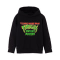 Black - Front - Teenage Mutant Ninja Turtles: Mutant Mayhem Boys Logo Hoodie