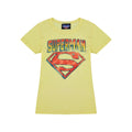 Yellow - Front - Superman Womens-Ladies T-Shirt