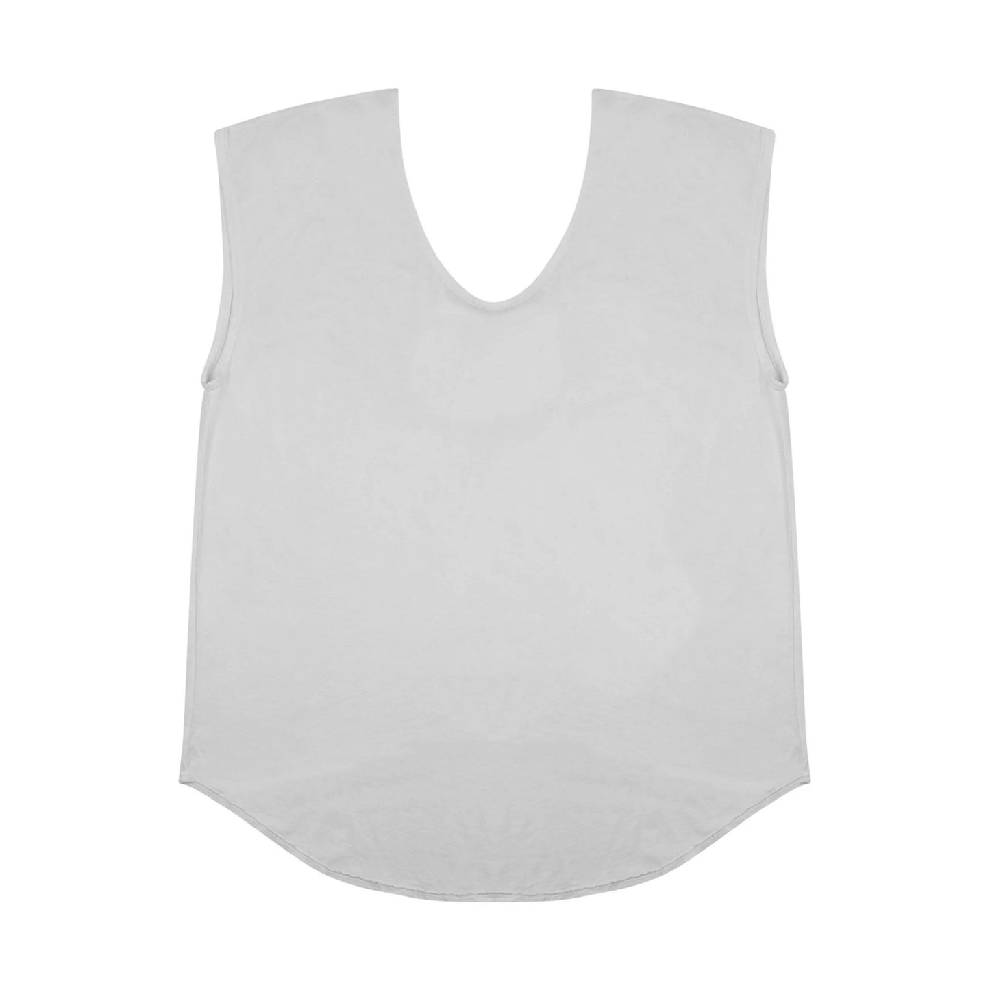 White - Back - Womens-Ladies Reckless Love Vest Top
