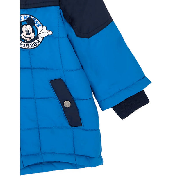 Blue - Lifestyle - Mickey Mouse Boys Zipped Long-Sleeved Jacket