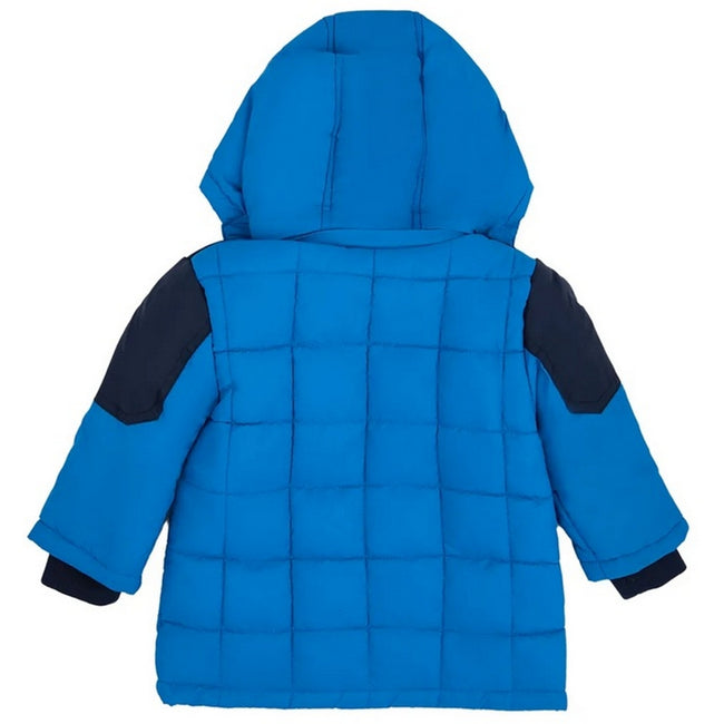 Blue - Back - Mickey Mouse Boys Zipped Long-Sleeved Jacket