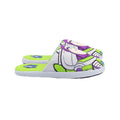 Green - Back - Toy Story Mens Buzz Lightyear 3D Effect Slippers