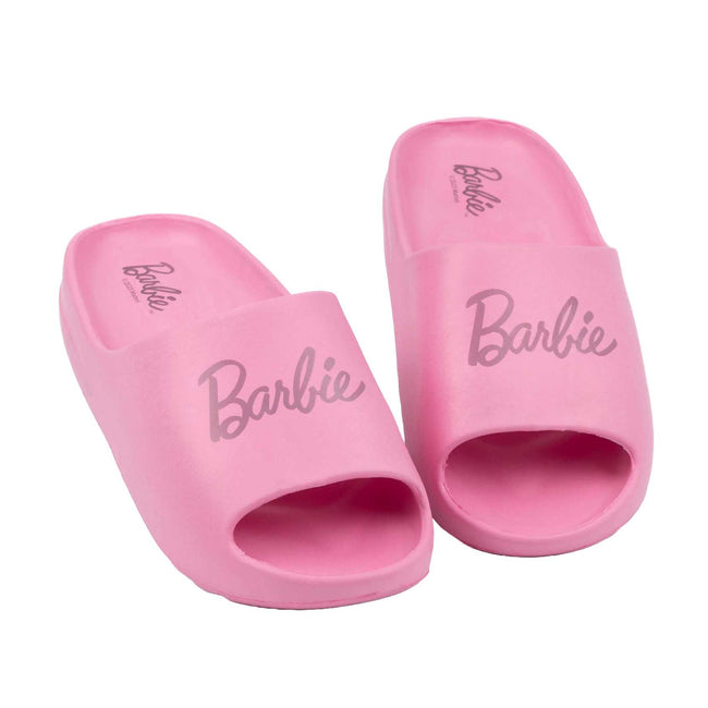 Pink - Front - Barbie Girls Logo Sliders