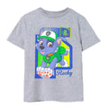 Grey Marl - Front - Paw Patrol Childrens-Kids Rocky Short-Sleeved T-Shirt