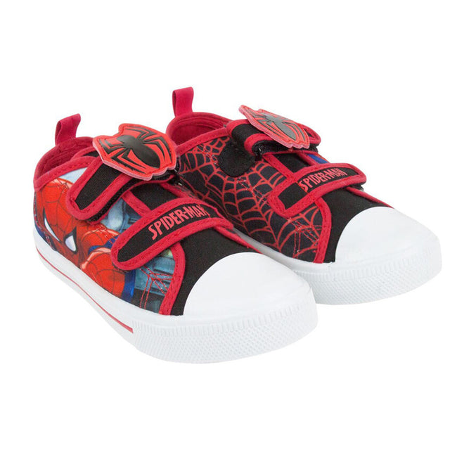 Red - Back - Marvel Boys Touch Fastening Trainers