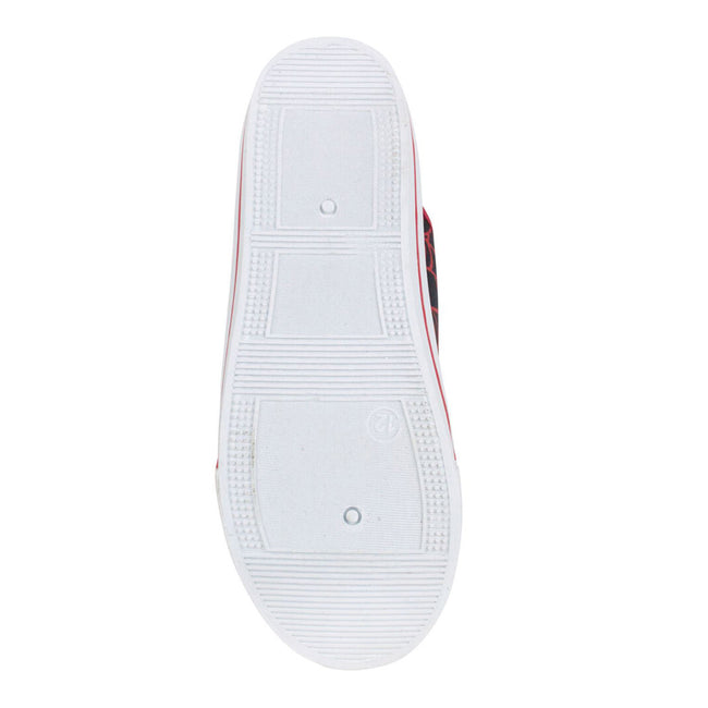 Red - Side - Marvel Boys Touch Fastening Trainers