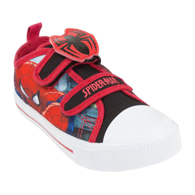 Red - Front - Marvel Boys Touch Fastening Trainers