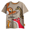 Brown - Lifestyle - The Gruffalo Boys Characters Short-Sleeved T-Shirt (Pack of 2)