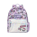 Purple-Silver - Front - Monster High Holographic Backpack
