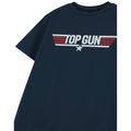 Navy - Side - Top Gun Boys Mini Me Short-Sleeved T-Shirt