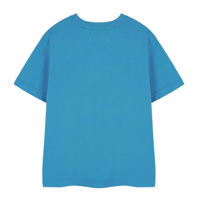 Blue - Back - Sonic The Hedgehog Boys Glow Trio Short-Sleeved T-Shirt
