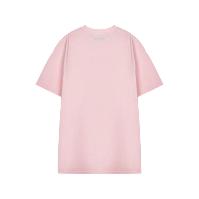 Pink - Back - Barbie Womens-Ladies Logo Short-Sleeved T-Shirt
