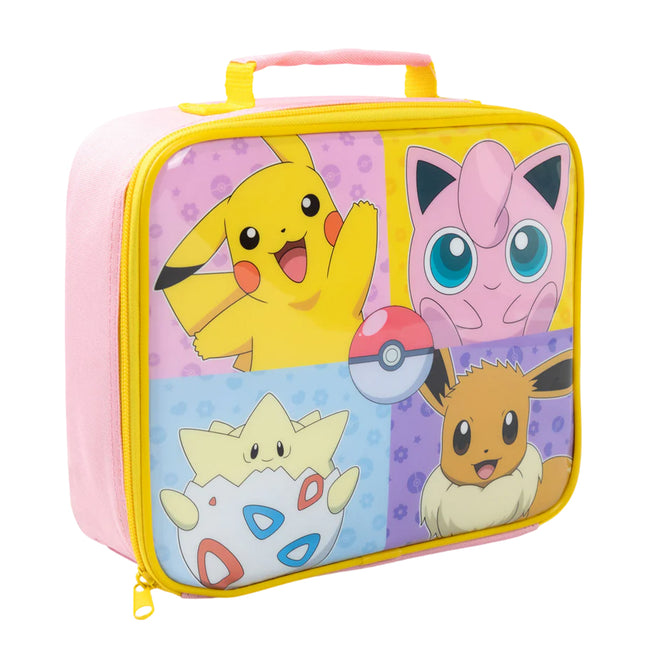 Multicoloured - Back - Pokemon Girls Pose Lunch Bag and Bottle Set