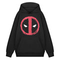 Black - Front - Deadpool Mens Logo Hoodie