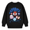 Black - Front - Spider-Man Boys Spidey and His Amazing Friends Sweatshirt