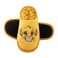 Yellow - Pack Shot - The Lion King Womens-Ladies Simba Mule Slippers