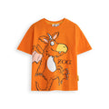 Orange - Front - The Gruffalo Childrens-Kids Zog Big Face Short-Sleeved T-Shirt
