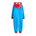 Blue-Red - Back - Spider-Man Childrens-Kids Jumpsuit