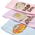 Multicoloured - Back - Pusheen Womens-Ladies Snack Attack Socks Set (Pack of 5)