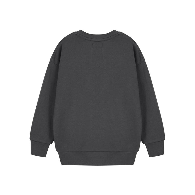 Grey - Back - Frozen Girls Elsa Sweatshirt